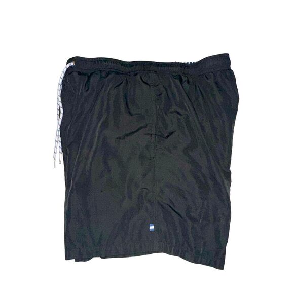 Boohoo Man Vintage Rare Nylon Glanz Shorts Silky Black Small - Picture 5 of 9